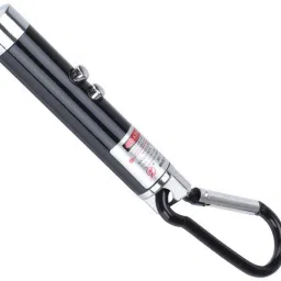 RECTITUDE Laser Pointer, Laser Torch with Emergency Hazard LED Light and Key Chain Hook-image-10