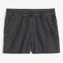 H&M Women Pure Cotton Denim Shorts-43