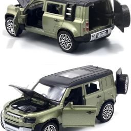 Defender Die-cast Model Car 1:36 Scale | Pull Back, Openable Doors Miniature Car-image-27