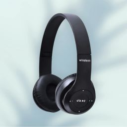 Wireless Around-Ear Headset for Gamers with Enhanced Heavy Bass_4R Bluetooth & Wired Headset-image-93