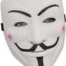 Solid Protective Men & Women used vendetta party Mask pack of 1 Party Mask-image-40
