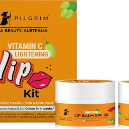 Vitamin C Lip Lightening Kit with Lip Peel Roll on, Lip Sleeping Mask & Lip Balm-image-9