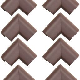 Baby Proofing & Baby Safety Brown Foam Table Corner Guard Protector Furniture, Sharp Corner Cushions Guard-image-6
