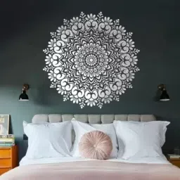 Motifs Pattern Design and Love Diy Painting (Size:- 24 x40 Inch) Suitable For Bedroom, Drawing Room & Office Decoration Modern Home Wall Arts Stencil-13