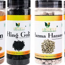 Digestive Combo – Hing Goli , Anar Dana Goli & Hazma Tablets with Ajwain Sweet & Sour, Natural Digestion Support, Bloating & Indigestion Capsules-1