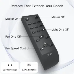 iotics Smart Touch Switch for 7 Lights & 1 Fan, Remote, Mobile App, Alexa & Google Home Smart Switch image 4