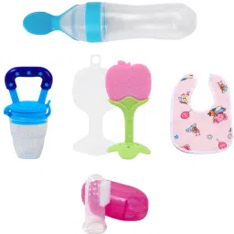5 Pieces Feeding Combo Set For Your New Born Babies - 90 ml-image-4