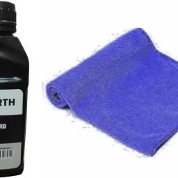 Brake Fluid Dot 4 250ML & Microfiber Cleaning Cloth Blue_nx Brake Oil-image-7