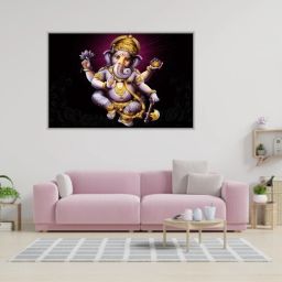 75 cm Ganesh ji 3D wall Sticker Self Adhesive Sticker-image-78