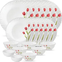 Pack of 20 Opalware Novo Radiant Curves 20 Pcs Dinner Set-image-84