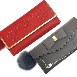 Casual Maroon, Grey Clutch - Regular Size-image-2