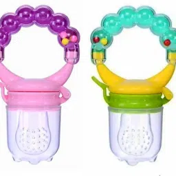 Baby Ring Style Food Feeder Nibbler Soother Pacifier Silicone Supplies Nipple Soother-20