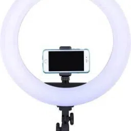 Krittoe Circle Lighting Professional LED Light with 3 Light Modes Ring Flash-picture-28