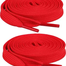 house of common shoe laces Flat Hollow Red 90cm 2pair sneakers canwas Shoe laces Shoe Lace-image-94