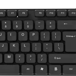 iVoomi Quest + Wired USB Standard Desktop Keyboard Compatible with Desktop, Laptop, Mac stand support,IVOOMI QUEST-24