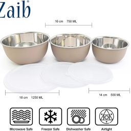 Stainless Steel, Polypropylene Serving Bowl-image-0