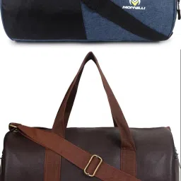 20 L Gym Duffel Bag - GYM DUFFLE BAG FOR INDOOR OUTDOOR SPORTS - Black, Blue, Brown-picture-11