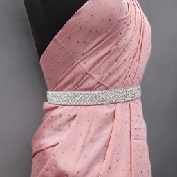 Women Casual Multicolor Fabric Belt-image-36