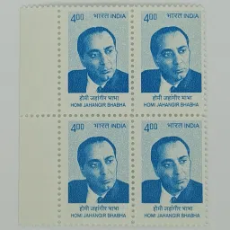 India - 2009 Homi Bhabha Mint Block Of 4 Definitive Stamp Stamps-image-23