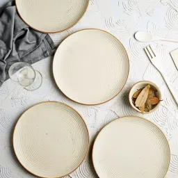 Elora (Set of 4) Ceramic Side Plate by Miah Decor-picture-9