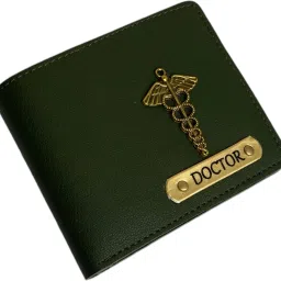 Men Casual Green Artificial Leather Wallet-image-49