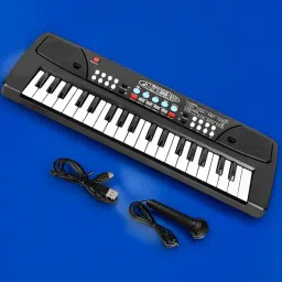 37-Key Musical Piano Keyboard with Microphone 430A1 Song Record Feaure_V167-image-36