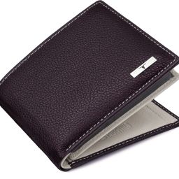 Men Brown Genuine Leather Wallet-image-60