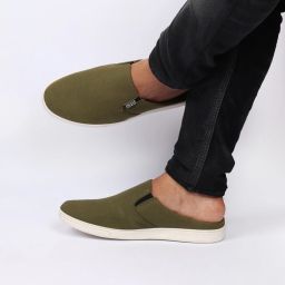 Casual Back Open Canvas Stylish Slip On Shoes Loafers For Men-image-43