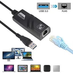 microware USB 3.0 Gigabit Ethernet 10/100/1000 Mbps RJ45 LAN Network Adapter for PC Mac Lan Adapter image 5