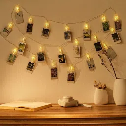 16 LEDs 3.05 m Yellow Steady Clip Rice Lights-27