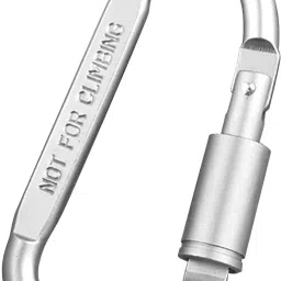 Aluminium Carabiner with Screw Lock, Non-Climbing Use Locking Carabiner-21