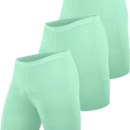 Solid Men Light Green Tights-image-35