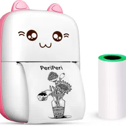 PeriPeri C6 Mini Bluetooth Thermal Printer Inkfree Portable Pocket Printer (Pink) Thermal Printer-15