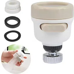 Plastic Silicone Water Saver 360 Rotating Splash Proof Sprinkler Faucet Faucet Nozzle-11