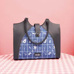 Harriet Office Bag - Lakshadweep Azure Messenger Bag-image-4