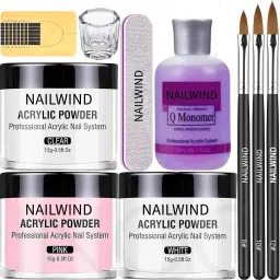 Acrylic Nail Kit Acrylic Powder and Monomer Set with Nail Brush-31