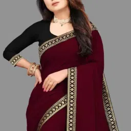 Unstitched Georgette Blouse Material Solid-picture-18