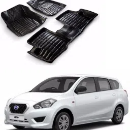 Plastic 5D Mat For Datsun Go+-image-2