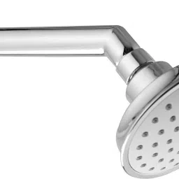 Elite Wall Shower Head With Arm And Flange For Bathroom Wide Spray Coverage Fixed Mount-16