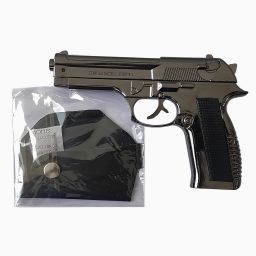 ® Heavy Metal Premium Quality Realistic Look Gun Cigarette 608 Lighter Steel Pocket Lighter-16