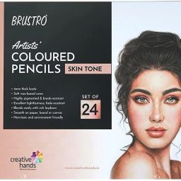 Skin Tone Round Shaped Color Pencils-75