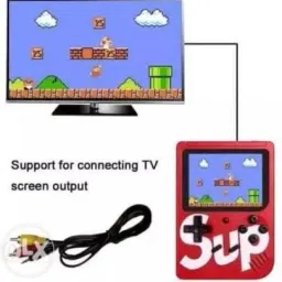 BSVR Newly 400 Games Super Mario 02 Gaming Console Portable and Best For Kids Game 8 GB with Super Mario, DR Mario, Mario, Contra, Turtles, Tank, Total 400 Games-image-94