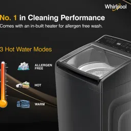 whirlpool 6.5 kg Fully Automatic Top Load with In-built Heater Grey image 5