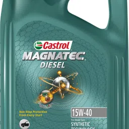 15W-40 API SP ACEA A3/B4 Castrol MAGNATEC DIESEL| NON-STOP PROTECTION FROM EVERY START Synthetic Blend Engine Oil-15