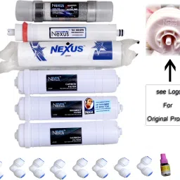 100GPD MEMBRANE+ALKALINE-COPPER+2CARBON+SEDIMENT+5MICRON SPUN CANDLE Solid Filter Cartridge-picture-16