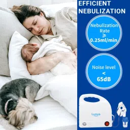 LUXUS Nebstar LX-108 Nebulizer with Complete Kit for Adult and Child Nebulizer Nebulizer image 2