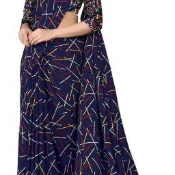 Printed, Floral Print Daily Wear Georgette Saree-image-15