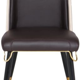 Leatherette Study Arm Chair-25