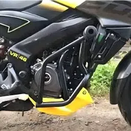 shriragunath Pulsa.r NS.200 Heavy Premium Crash Guard/Engine Guard with Double Frame 4Sliders image 2
