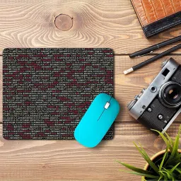 ZORI Blackboard Coding Theme Gaming Mouse Pad for Computer Laptop PC | Work from Home/Office | Elegant Look | Anti-Skid, Anti-Slip, Rubber Base Mousepad-21
